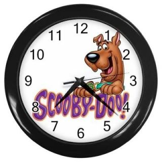 NEW* HOT SCOOBY DOO DOG CARTOON Wall Clock Black