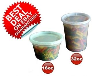 clear plastic containers in Business & Industrial
