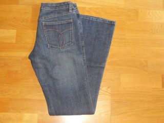Womens Sergio Valente Blue Jeans Size 27 Stretch Boot Cut 5 Pocket