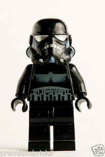LEGO Star War BLACK SHADOW TROOPER Storm Clone Minifig Minifigure 7667 