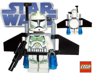 Lego Star Wars Clone Trooper Winged Jet Pack Custom NEW