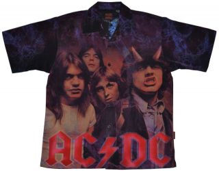 NEW AC DC Highway to Hell Club Shirt, Dragonfly