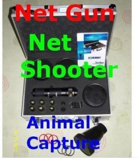 Shooting Net Gun, Co2 Air Cartridge, Catching Net Shooter Animal 