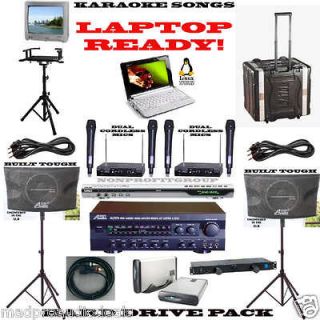   professional karaoke system pro audio sound system laptop (ready) scdg