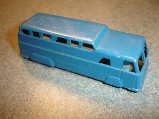 Old Vtg Antique Collectible Diecast Midgetoy Toy Bus Made In USA