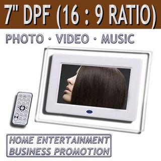 Newly listed 7 TFT LCD Digital Photo Frame Remote Picture Video  