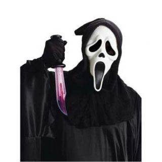 GHOST FACE SCREAM MOVIE 4 COLLECTORS MASK AND BLEEDING KNIFE 93338