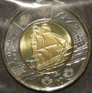   sealed 1812 2012 War Bicentennial HMS Shannon $2 dollar toonie coin