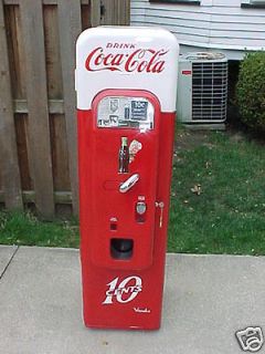Vendo 44 RARE COCA COLA Coke Machine Professionally Restored 81 39 56 