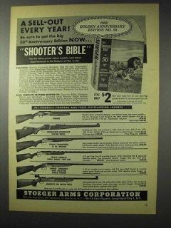 1958 Stoeger Arms Ad, Advertisement   Franchi, Zephyr, Anschutz 