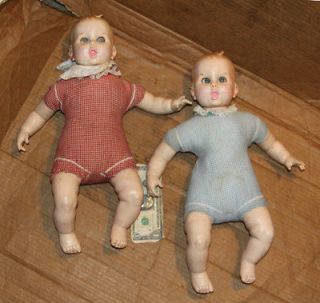 Vintage Gerber Products Co.Baby Dolls,Old Toy,Wobble Eyes,Good 