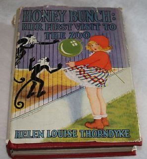 1932 Helen Louise Thorndyke HONEY BUNCH HER FIRST VISIT TO THE ZOO w 