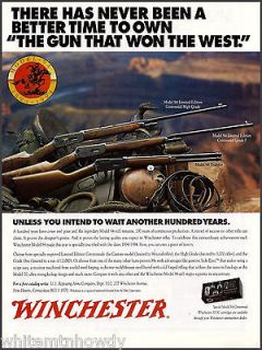 1994 WINCHESTER RIFLE AD Model 94 High~Grade I~Trapper~Coll​ectible 