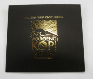 Kopi Luwak Robusta 100% Organic Indonesia Civet Coffe