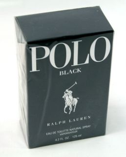     Polo Black   4.2 fl.oz. 125 ml   BRAND NEW   NIB   Mens Cologne