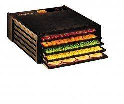 Excalibur 3900 Deluxe (5 Series) Tray Food Dehydrator in Black