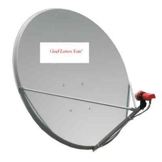 90cm / 36 FTA Satellite Dish Antenna KU BAND, FREE TO AIR, BRAND NEW