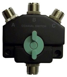 POSITION ANTENNA COAX COAXIAL SWITCH w/ SO 239.(JTCS3M) LOW PRICE 