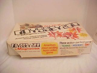 MAGNAVOX ODYSSEY 200 COMPLETE IN BOX W/PAPERS F535028