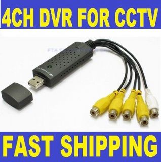   USB 2.0 DVR Video Audio CCTV Capture Adapter EasyCap for PC Laptop