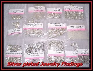 Over 1610 pc Jewelry Making Findings Kit Beading Supply~Earhook​s 