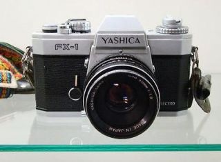 Newly listed VINTAGE YASHICA FX 1 35mm FILM CAMERA with 50mm LENS