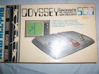 MAGNAVOX ODYSSEY 500 HOME VIDEO GAME SYSTEM