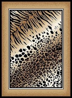cheetah rug in Area Rugs