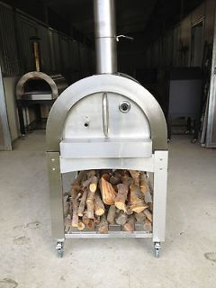 Wood Fired Pizza Oven NEW includes STAINLESS STEEL STAND/cart