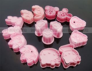 Fondant Cake Cookie Cutter Mold Mould Hello Kitty Mickey Maire Cartoon 
