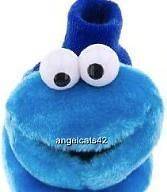 Sesame Street Cookie Monster Plush Slippers Toddler Sizes 5/6  7/8  9 
