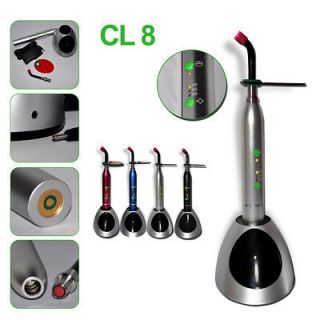 Dental 10W Wireless Cordless LED Curing Light Lamp 2000mw 4 colors