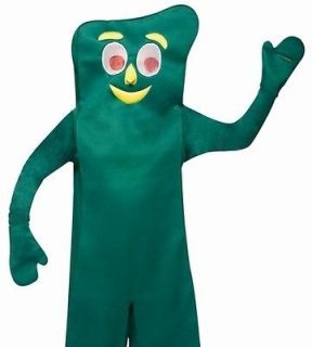 Gumby Mascot Adult Licensed Cartoon Halloween Costume