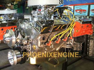 CHEVY 350 330 HP TURN KEY CRATE ENGINE SILVER NIGHT HOT SALE   LOOK 