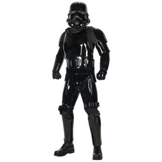   Edition Black Shadow Trooper Costume Star Wars Adult Mens Stormtrooper