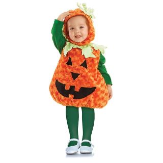   Pumpkin Toddler Child Cute Plush Jack O Lantern Halloween Costume