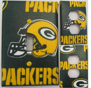 Green Bay Packers Light Switch & Outlet Cover Customize