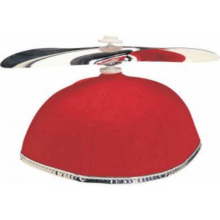 Red Adult Propeller Beanie Hat   Funny Hats