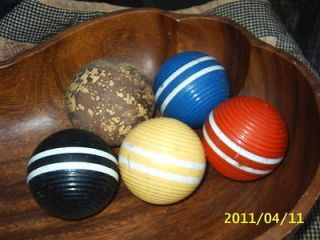 croquet balls in Croquet