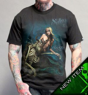 AUTHENTIC SULLEN CLOTHING NORDIC GRAVE VIKING GIRL PUNK GOTH TATTOO 