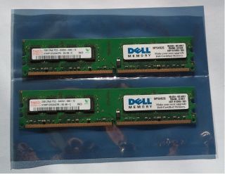 Dell 4GB ( 2 x 2GB ) PC2 6400 DDR2 Memory RAM GX520 GX620 XPS 410 