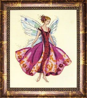 Mirabilia Januarys Garnet Fairy cross stitch pattern
