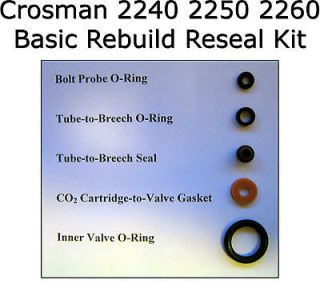Crosman 2240 2250 2260 Basic Reseal Rebuild O Ring Seal Kit