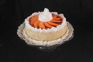 Lifesize Candied Orange Cake Fake Display Artificial Food photo prop 
