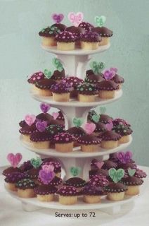 cake or cupcake stands ROUND,SQUARE, SCALLOPED,STAG​GERED 2,3,4 tier 