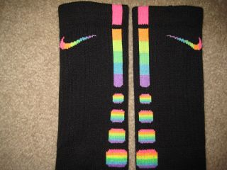 nike elite socks rainbow in Socks