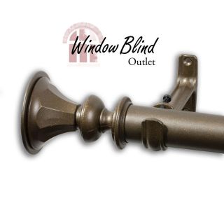 bronze curtain rod in Curtain Rods & Finials