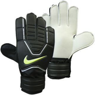 Nike Goalkeeper Gloves Confidence Black/Yellow Size 5 New
