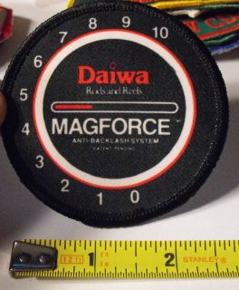 DAIWA RODS AND REELS MAGFORCE FISHING LINE PATCH