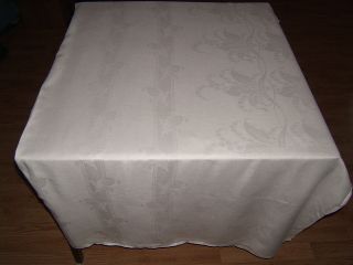   Damask Vintage Linens Antique Linen Double Damask Linen Tablecloths